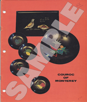 Couroc of Monterey-51 Couroc Product Catalogues 1958 to 1985.